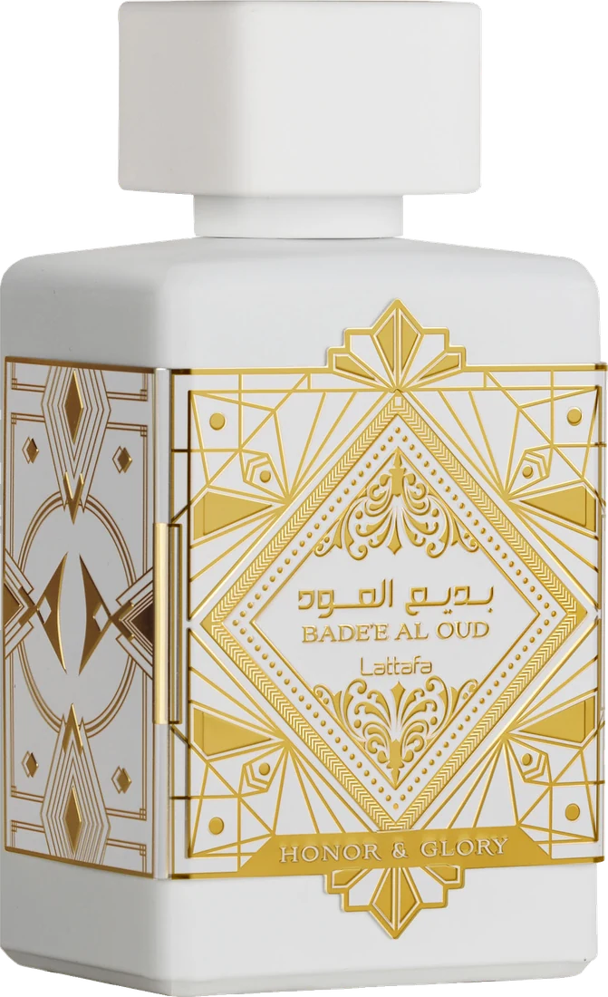 Bade'e Al Oud Honor & Glory de Lattafa, frasco