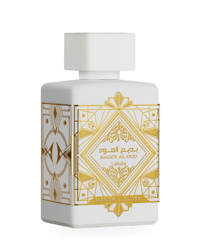 Bade'e Al Oud Honor & Glory de Lattafa, frasco