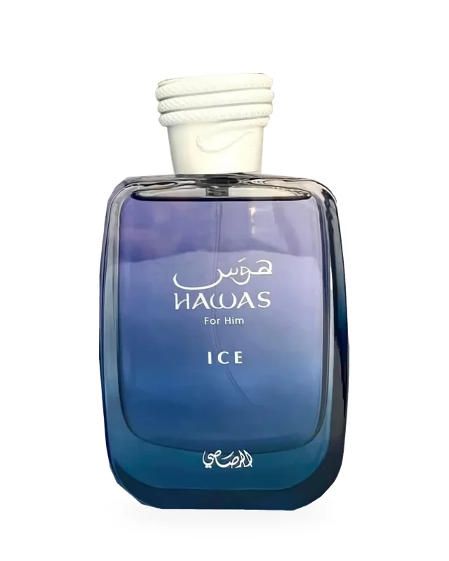 Hawas Ice de Rasasi, frasco