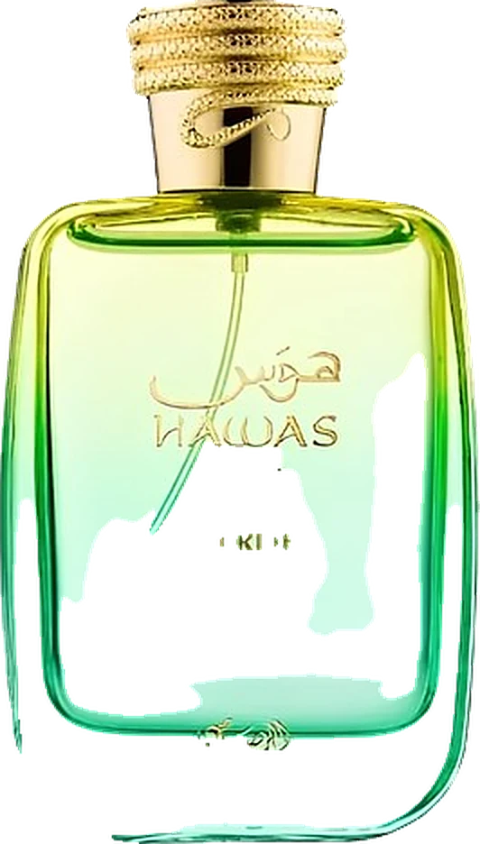 Hawas Verde de Rasasi, frasco