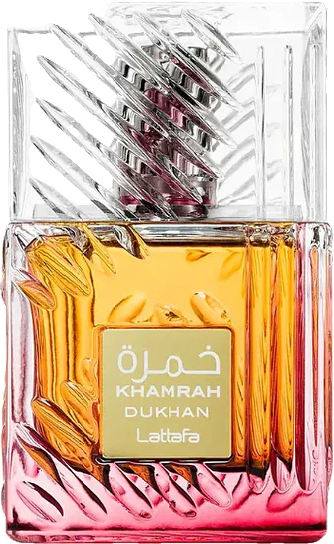 Khamrah Dukhan de Lattafa, frasco