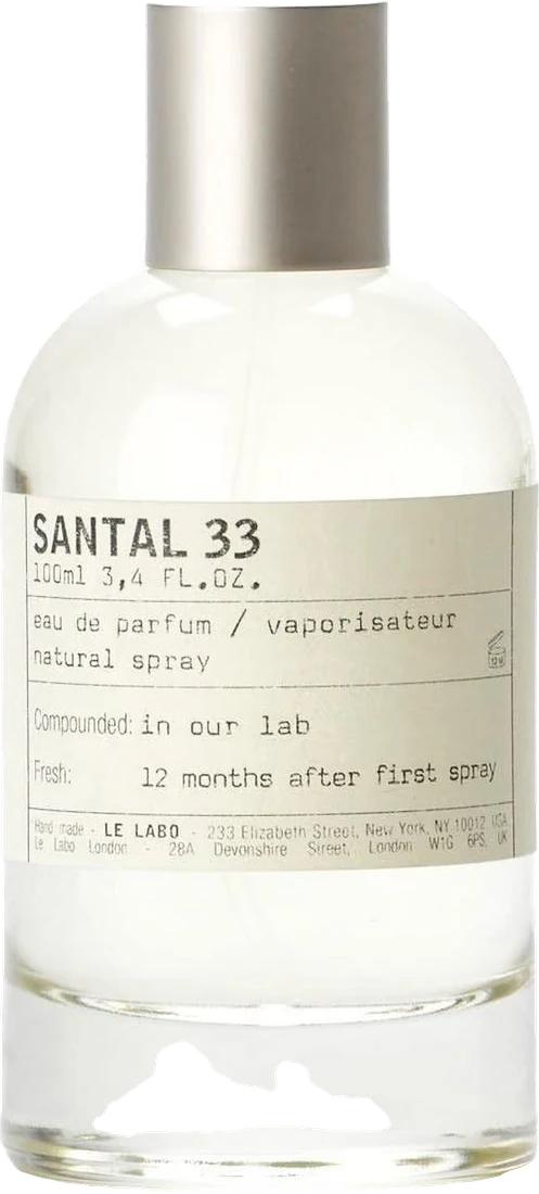 Santal 33 (versión 1:1), frasco