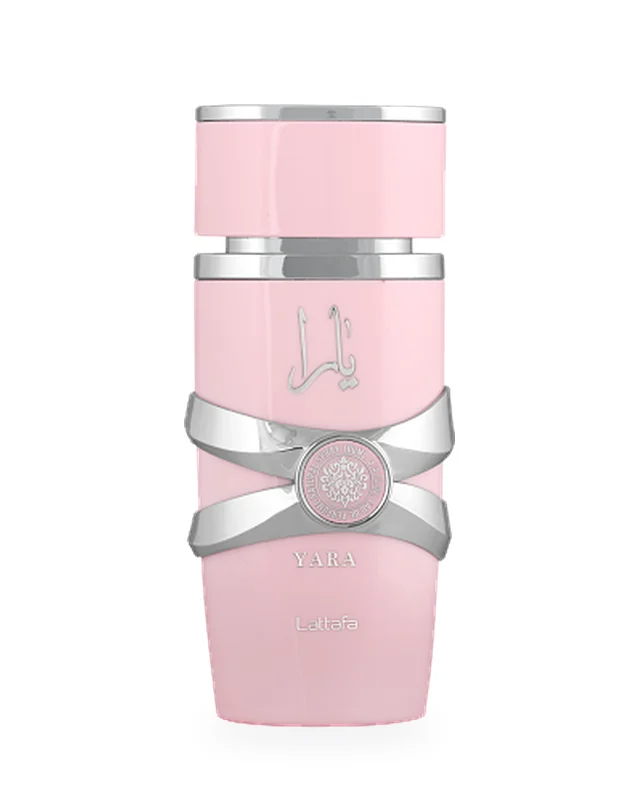 Yara Pink de Lattafa, frasco